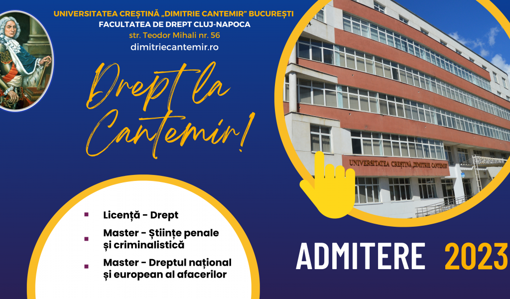 Drept la Cantemir banner