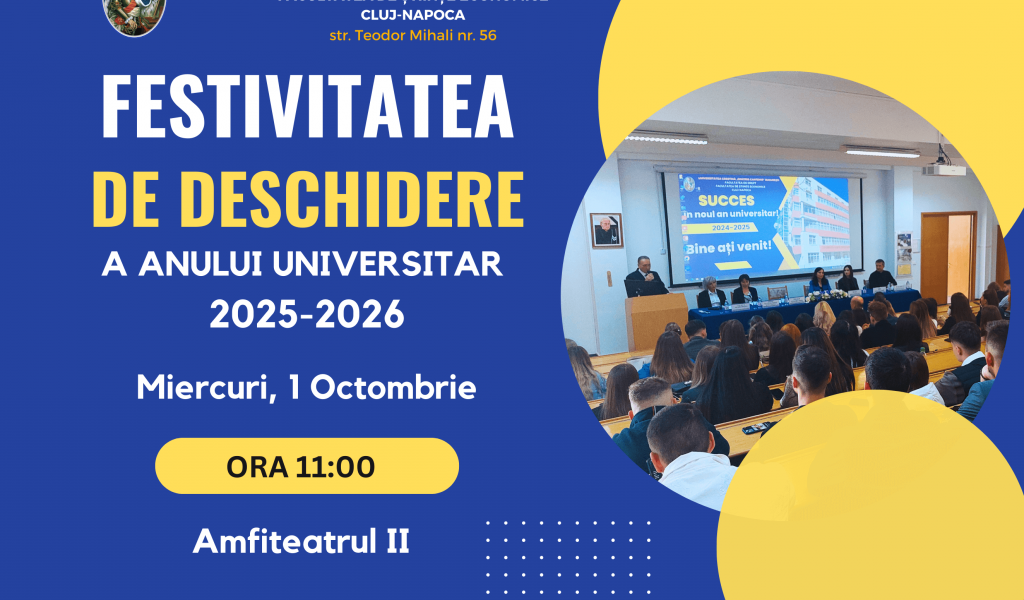 Afis festiivtate deschidere 2025