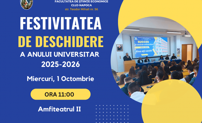 Afis festiivtate deschidere 2025